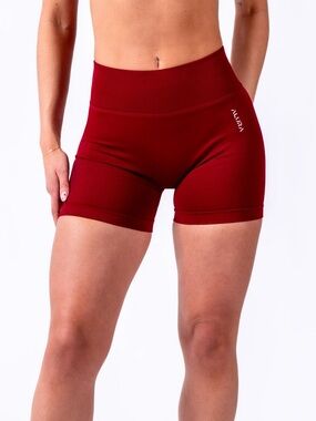 Alura Captivate Shorts in Ruby Red